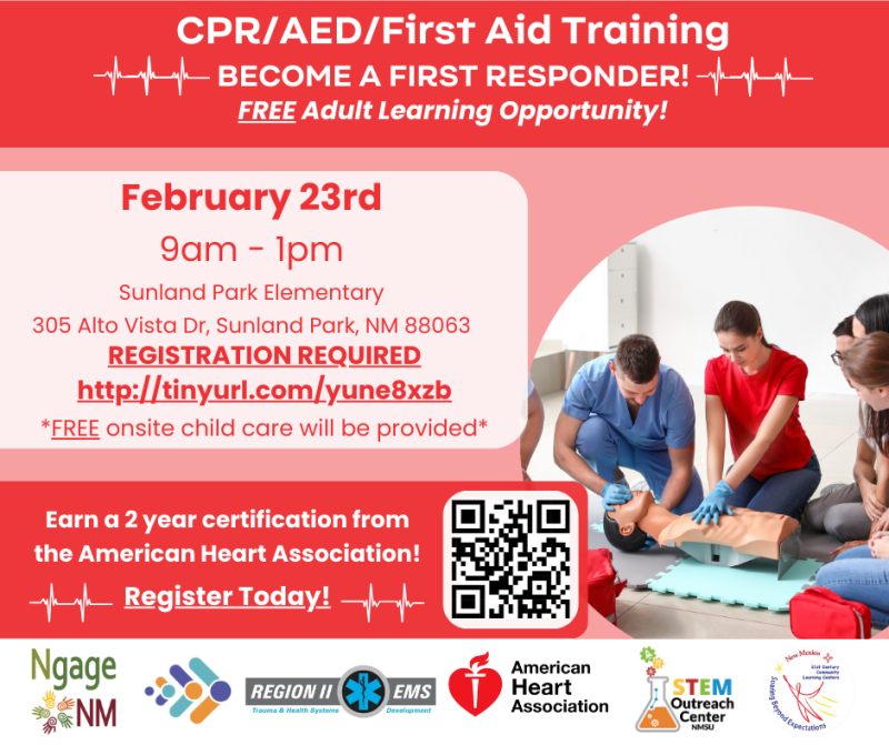 CPR/AED/First Aid Training with Certification