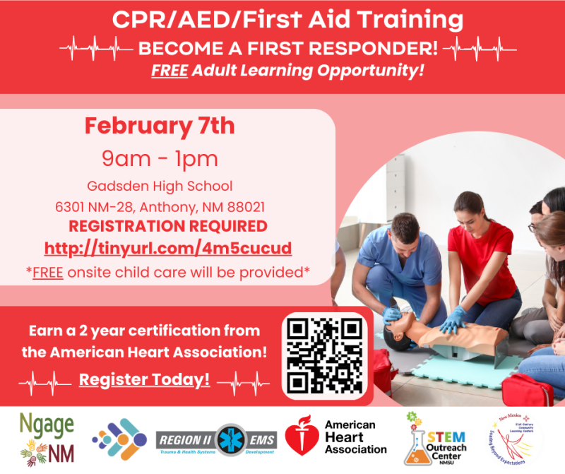 CPR/AED/First Aid Training with Certification